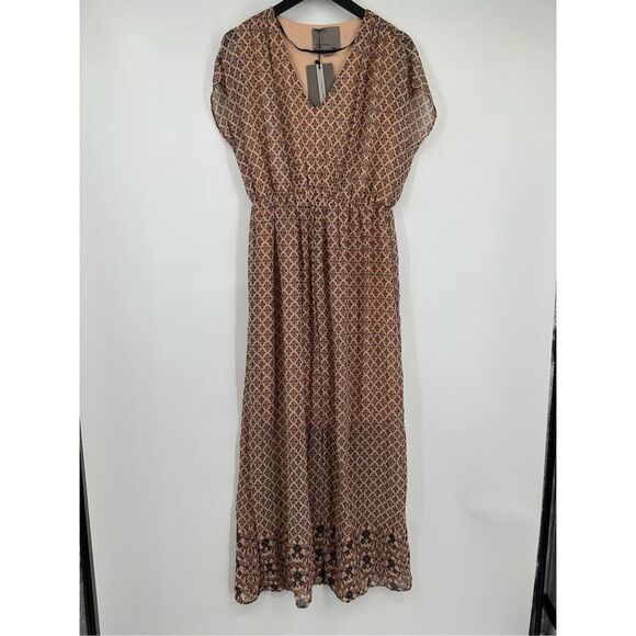 Vero Moda NWT Nani’s border maxi dress size L - Picture 1 of 11